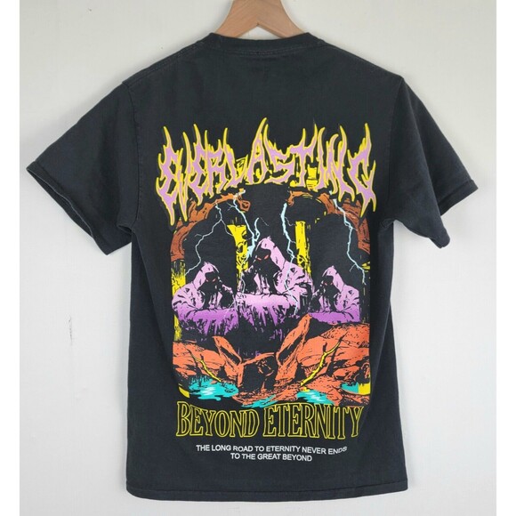 Vitriol Shirt Mens Small Black Death Metal Band Beyond Eternitiy Music Tour - Picture 1 of 6